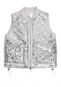 Fashion Graze & Other Stories - silver vest - 65 euro